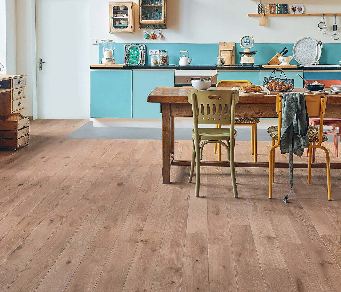 Parquet contrecollé chêne Diva 139 / 12 mm Clic, 4 chanfreins