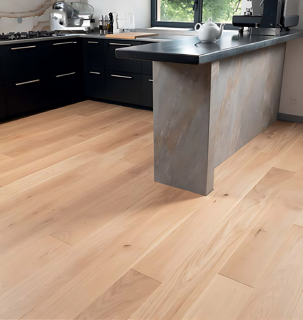Parquet chêne Hacienda 2XL brossé vernis mat, 1980 x 198 mm