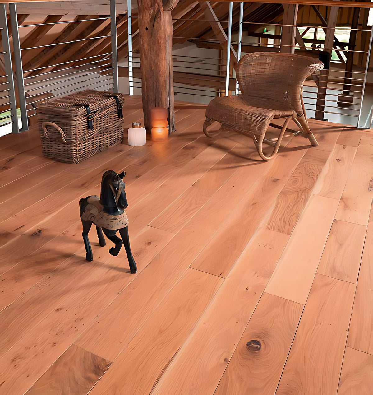 Parquet chêne Manufacture Nuances brossé huilé 15 mm