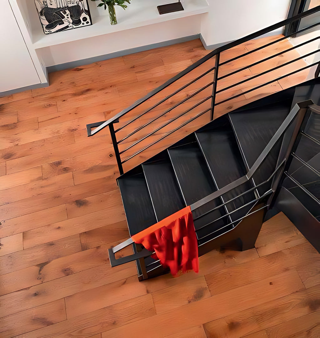 Parquet chêne Empreinte 20 mm huilé métallisé, largeur 180 mm