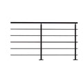 Garde-corps aluminium Prestio, kit de 2 ml