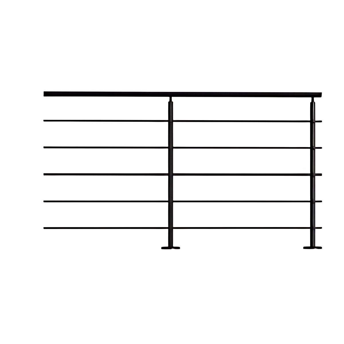 Garde-corps aluminium Prestio, kit de 2 ml