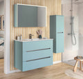 Armoire de toilette LED Bento 3 portes miroir, 100 cm