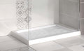 Receveur de douche Seducta blanc, hauteur 6 cm