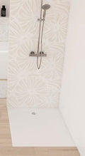 Receveur de douche Kinerock Evo en Biolex, épaisseur 70 mm
