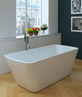 Baignoire îlot Daily’C rectangulaire monobloc, acrylique blanc