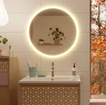 Oslo, gamme miroir et meuble de toilette, format rond