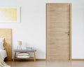 Bloc-porte mélaminé Fuji, décor Terra structuré