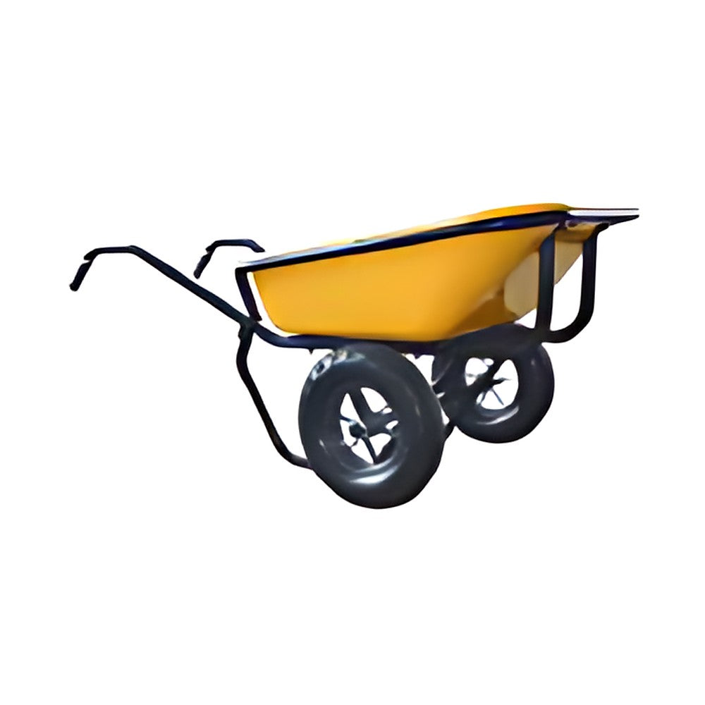 Brouette Expert Twin Excellium 160 peinte, roues gonflées