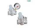 Réducteur de pression à cartouche démontable avec manomètre 3/4" FF – Thermador