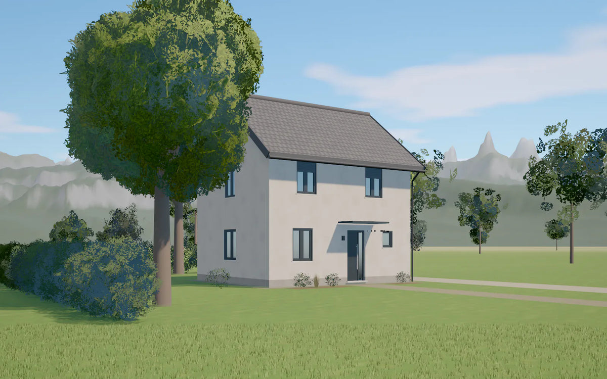 Rendu 3D – maison Rachais, projet type QUALITE 24