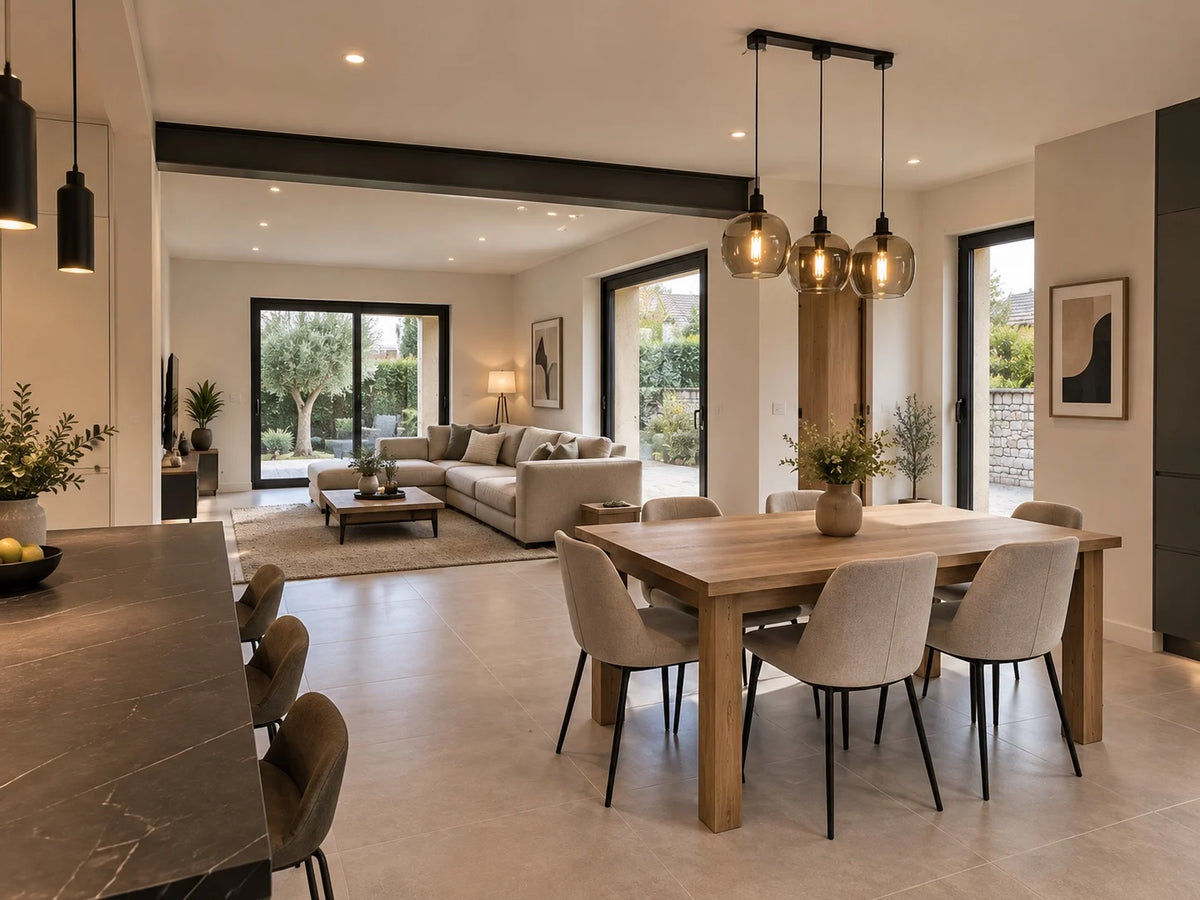 Illustration – rénovation complète d’appartement, projet type QUALITE 24