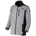 Veste softshell de travail – PULS Explore (0318) – Molinel – gris anthracite chiné / noir – photo 1